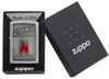 Зажигалка Зиппо (Zippo) Classic с покрытием Street Chrome, латунь/сталь, серебристая, матовая, 36x12x56 мм - фото 184702