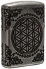 Зажигалка Зиппо (Zippo) Armor® с покрытием Antique Silver, латунь/сталь, серебристая, матовая, 36x12x56 мм - фото 184733