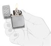 Зажигалка Зиппо (Zippo) Armor® с покрытием High Polish Chrome, латунь/сталь, серебристая, 36x12x56 мм - фото 184751