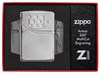Зажигалка Зиппо (Zippo) Armor® с покрытием High Polish Chrome, латунь/сталь, серебристая, 36x12x56 мм - фото 184752