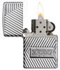 Зажигалка Зиппо (Zippo) Armor® с покрытием High Polish Chrome, латунь/сталь, серебристая, 36x12x56 мм - фото 184756