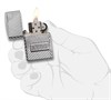 Зажигалка Зиппо (Zippo) Armor® с покрытием High Polish Chrome, латунь/сталь, серебристая, 36x12x56 мм - фото 184759