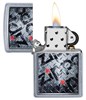 Зажигалка Zippo Diamond с покрытием Street Chrome™, 29838 - фото 184791