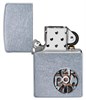 Зажигалка Zippo Button с покрытием Street Chrome™, 29872 - фото 184807