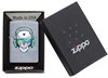 Зажигалка Zippo Skull Headphone с покрытием Street Chrome™, 29855 - фото 184859