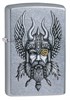 Зажигалка Zippo Viking Warrior с покрытием Street Chrome™, 29871 - фото 184867
