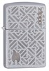 Зажигалка Зиппо (Zippo) с покрытием Satin Chrome, 29912 - фото 184912