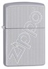 Зажигалка Зиппо (Zippo) с покрытием Satin Chrome, латунь/сталь, серебристая, матовая, 36x12x56 мм - фото 184930