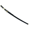Катана самурайский меч черные ножны AG-196 - фото 185976