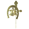 Колокольчик придверный Подкова с цепью AL-82-498 - фото 186027
