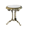 Столик малый с мраморной столешницей, золото BP-50205-D - фото 186891
