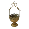 Кашпо подвесное для цветов  декоративное,  золотая патина FY-160030-L-F129 - фото 187162