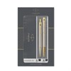 Набор Паркер (Parker) IM Core TK223 Brushed Metal GT ручка перьевая и шариковая 2093217 - фото 188792