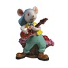 Фигурка декоративная Мышонок Пол (белый) L5 W7 H8 см - фото 189510