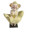 Фигурка декоративная Мышка Мэри (белый) L17 W13 H24 см - фото 189566