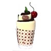 Полотенце "Мороженое", набор из 2-х шт в стакане, L25 W25 см, L30 W30 см - фото 192427