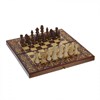Игра настольная 3 в 1  "Махагон" (шахматы, шашки, нарды), L39 W19,5 H4,5 см, (б/инд.уп) - фото 192672
