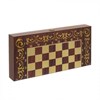 Игра настольная 3 в 1  "Махагон" (шахматы, шашки, нарды), L39 W19,5 H4,5 см, (б/инд.уп) - фото 192673