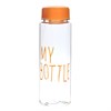 Бутылка "My bottle" 550 мл, L6 W6 H19,5 см - фото 193579