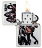 Зажигалка Zippo KISS® с покрытием White Matte 49017 - фото 198026