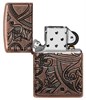 Зажигалка Zippo Armor™ с покрытием Antique Copper™ 49000 - фото 198045