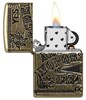 Зажигалка Zippo Armor™ с покрытием Antique Brass 49001 - фото 198053