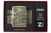 Зажигалка Zippo Armor™ с покрытием Antique Brass 49001 - фото 198056