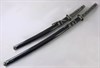 Набор самурайских мечей, 2 шт. Черные ножны - фото 199849
