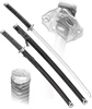 Набор самурайских мечей, 2 шт. Ножны черные D-50024-BK-KA-WA - фото 199852