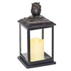 Подсвечник с LED свечой (2 режима), L14 W14 H28 см 262479 - фото 200712