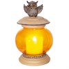 Подсвечник с LED свечой, L12,5 W12,5 H18,5 см 262487 - фото 201078