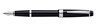 Ручка перьевая Кросс (Cross) Bailey Light Black, перо среднее M AT0746-1MS - фото 206801