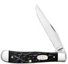 Нож перочинный Зиппо (Zippo) Rough Black Synthetic Trapper, 105 мм 50571 + Зажигалка Зиппо (Zippo) 207 - фото 206865