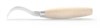 Нож Morakniv Hook Knife 163 Double Edge ложкорез, нержавеющая сталь, рукоять из березы, 13445 - фото 209464