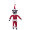 Игрушка мягкая подвесная "Кот" L10 W5 H19 см - фото 211457