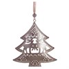 Украшение новогоднее  "Ёлка/Сердце", H11,5 см - фото 212587