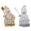 Игрушка набивная "Снеговик", H11 см - фото 213577