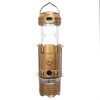 Фонарь кемпинговый, солн. бат., аккум. 220В, USB L6 W6 H17 cм - фото 213778