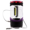Фонарь кемпинговый, солн. бат., аккум. 220В, USB L8 W8 H16 cм - фото 213783