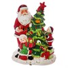 Фигурка декоративная с подсветкой "Санта" L23 W16,5 H28,5 см - фото 214100