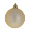 Украшение новогоднее Шар "Снежок золотой", набор из 6 шт., D6 см - фото 214490