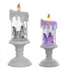 Фигурка декоративная с подсветкой "Свеча" L10 W10 H26 см 719944 - фото 215642