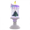 Фигурка декоративная с подсветкой "Свеча" L10 W10 H26 см 719958 - фото 216103