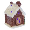 Фигурка декоративная с подсветкой "Избушка" (2 режима) L12,5 W10,5 H16 см - фото 216271