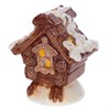 Фигурка декоративная с подсветкой "Избушка" (2 режима) L15,5 W10,5 H16,5 см - фото 216284