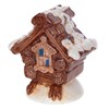 Фигурка декоративная с подсветкой "Избушка" (2 режима) L15,5 W10,5 H16,5 см - фото 216286