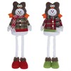 Игрушка набивная "Снеговик" (телескопич.) L27 W15 H72 см - фото 216996