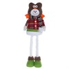 Игрушка набивная "Снеговик" (телескопич.) L27 W15 H72 см - фото 216997