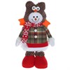 Игрушка набивная "Снеговик" (телескопич.) L27 W15 H72 см - фото 216999