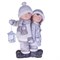 Фигурка декоративная "Мальчик и Девочка" L31 W20,5 H48 см 719355 - фото 218817